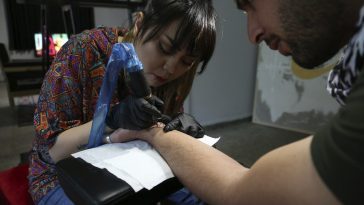 A tattoo at a time, Afghan woman takes on society’s taboos
