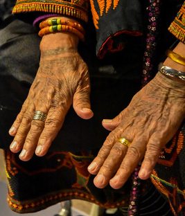 Paiwan hand tattoo