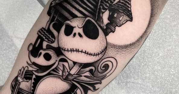 20 Bold Dotwork Tattoos Filled With Depth & Edgy Details