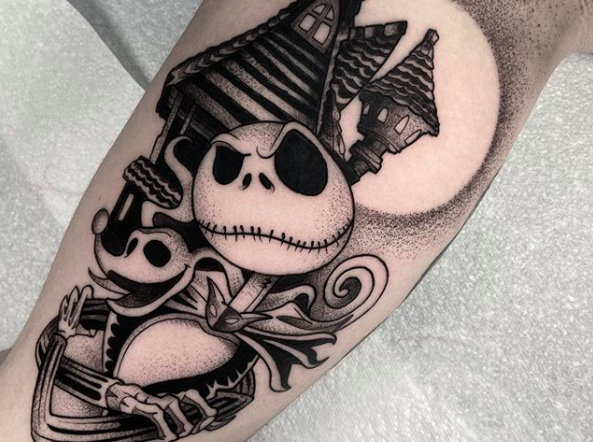 20 Bold Dotwork Tattoos Filled With Depth & Edgy Details
