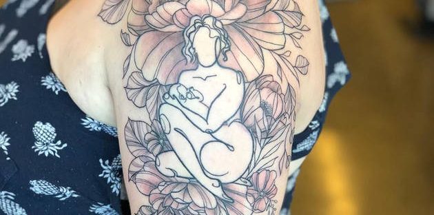 20 Beautiful Breastfeeding Tattoos that Celebrate Nursing Mamas