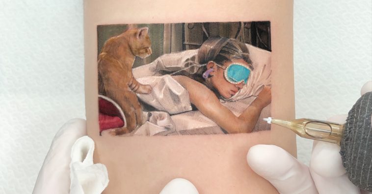 Meet One of Israel's #1 Micro Tattooers