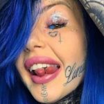 NSW woman Amber Luke says eyeball tattoos worth the pain
