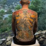 Tasmanian museum live streams 'human canvas' whose artist-designed tattoos are worth €150,000