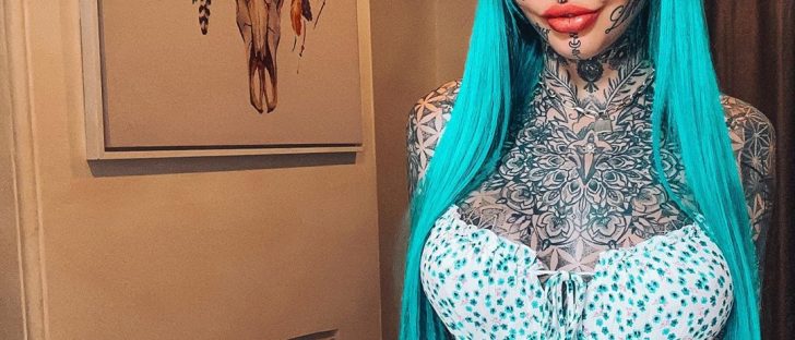 The Tattoo Fanatic Reveals How She Looked Before Ink