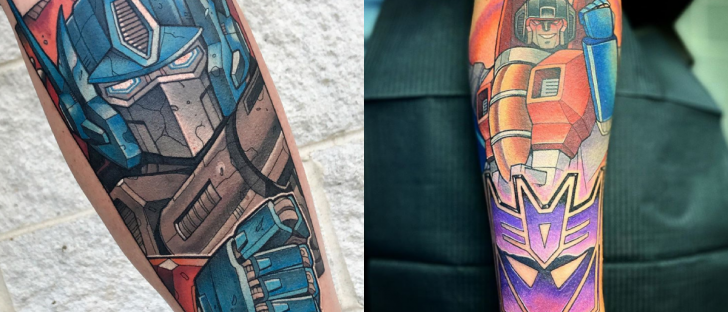Transformers Tattoos