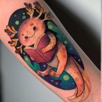 75 Adorable Axolotl Tattoos